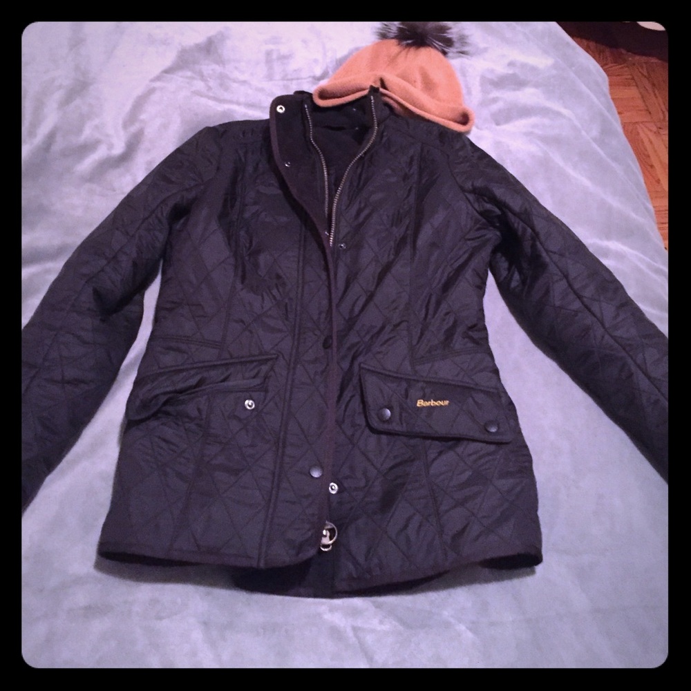 EXCELLENT condition Barbour Jacket- black
